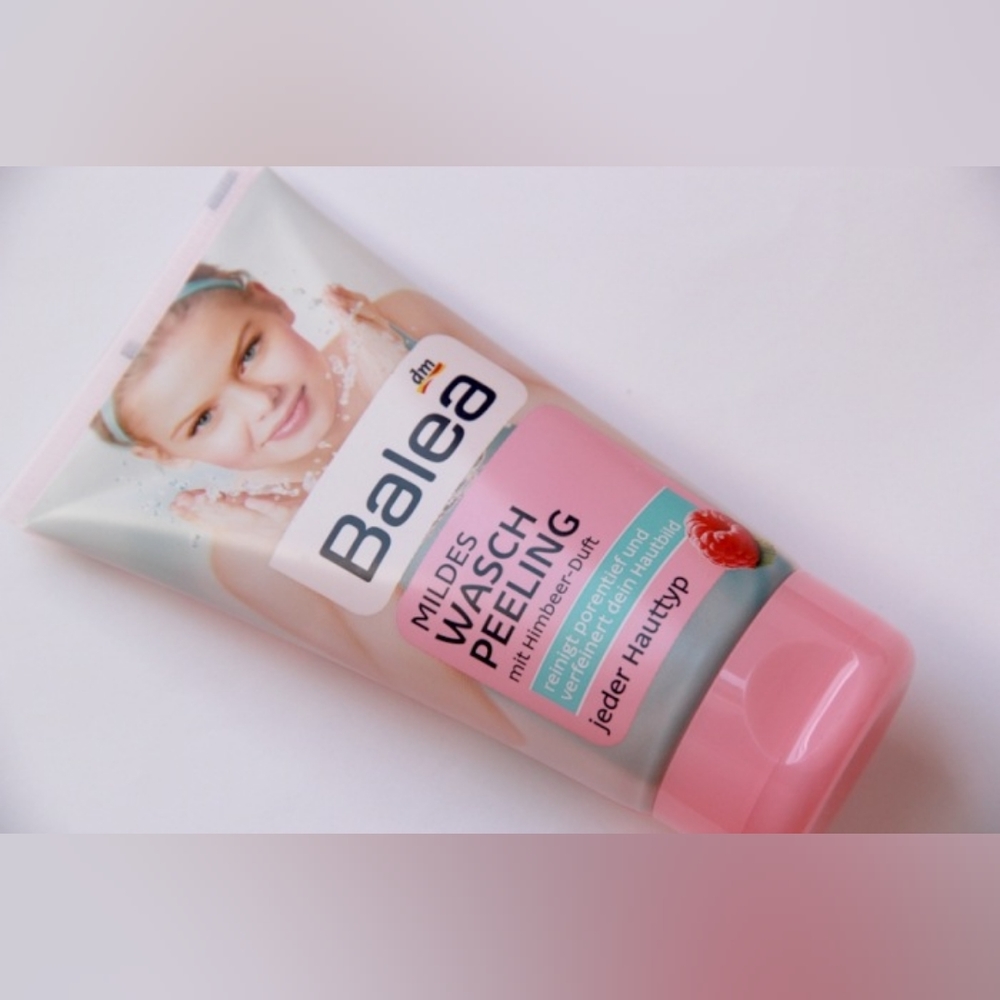 Balea Gentle Peeling Face Wash Raspberry Scent For Every Skin Type